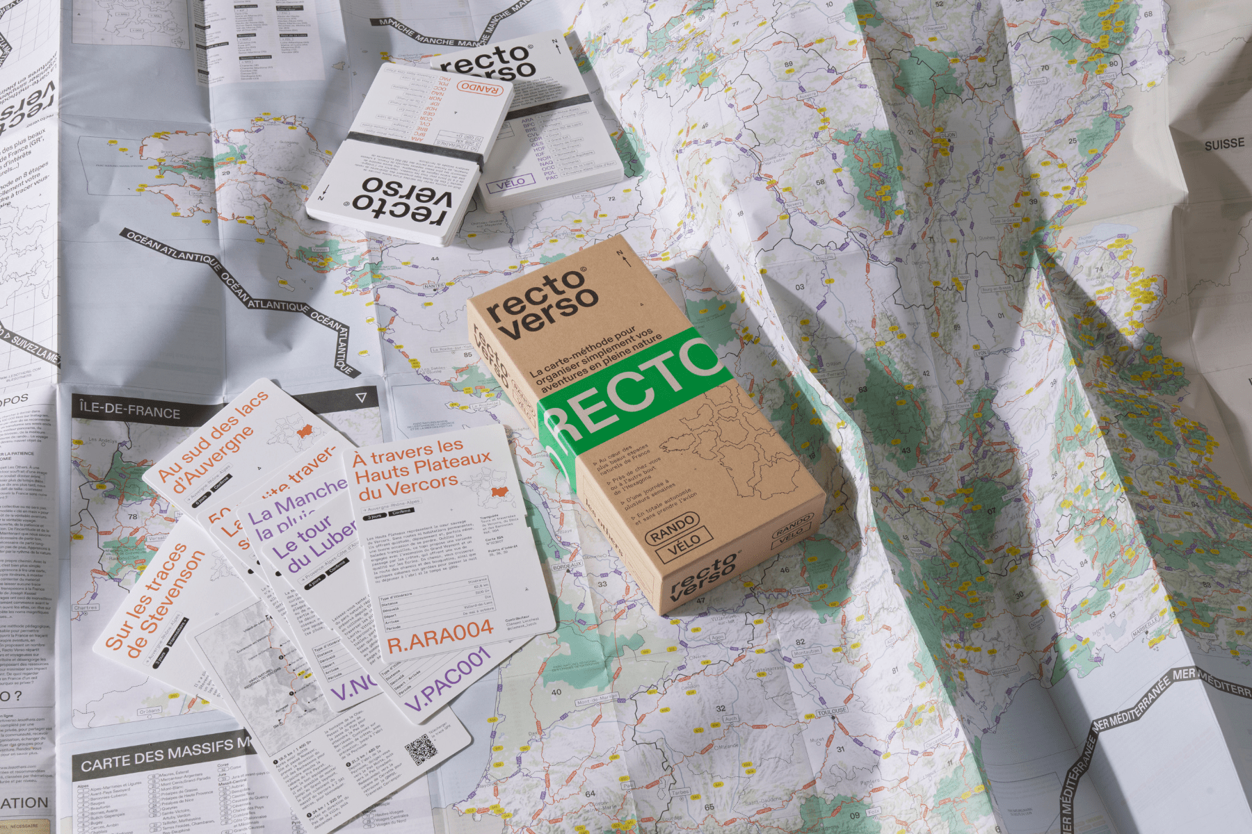 Recto Verso, la carte-méthode pour vos aventures en France