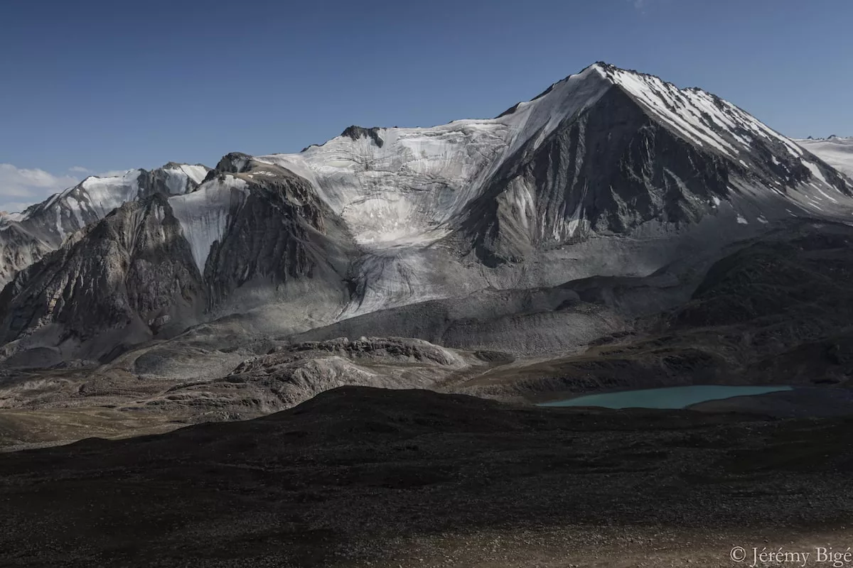 Jérémy Bigé a traversé de nombreuses montagnes pendant son voyage de 3 mois.